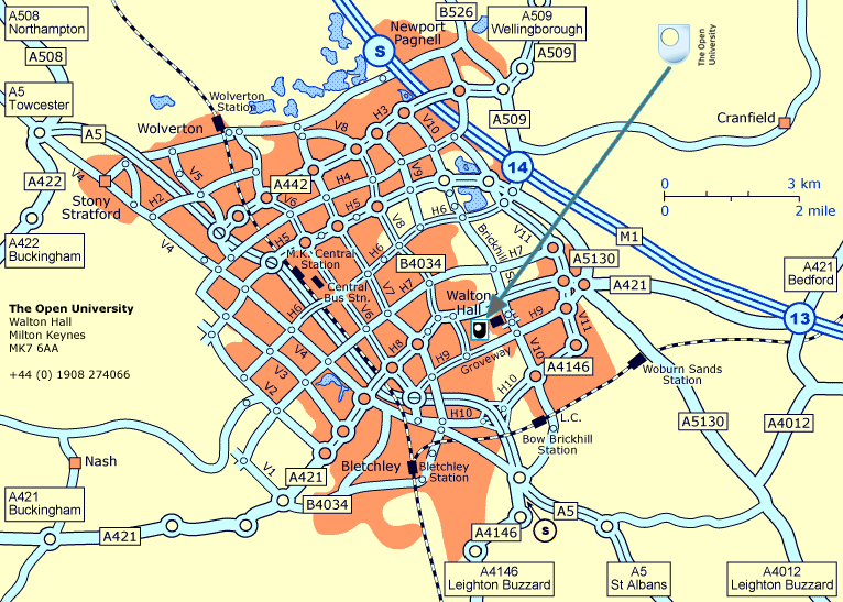The Open University | Local Map