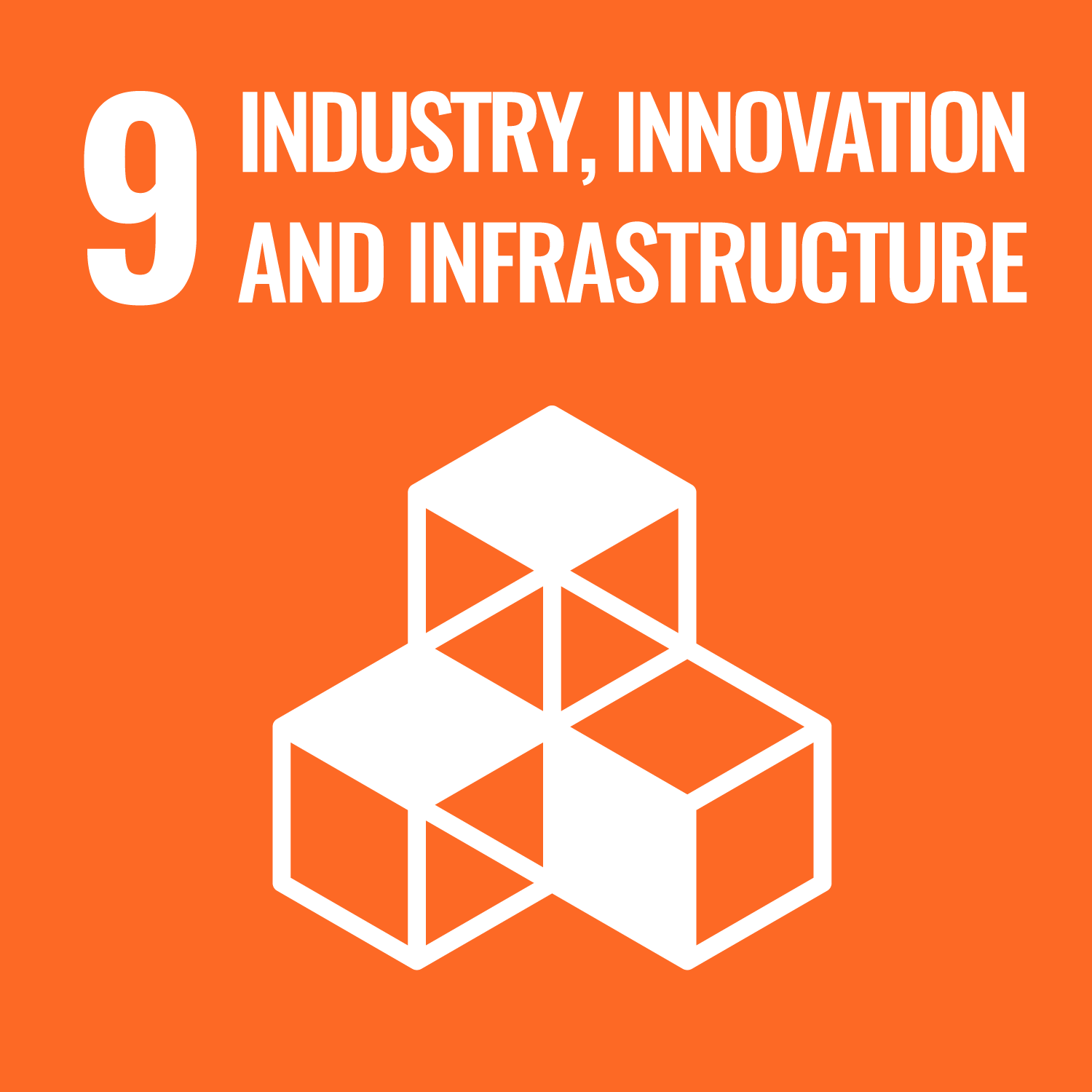 Sustainable Development Goal 9 Icon