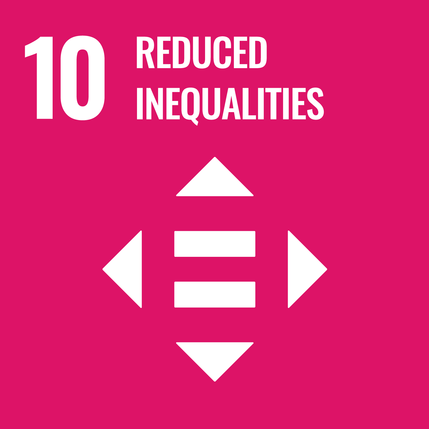 Sustainable Development Goal 10 Icon