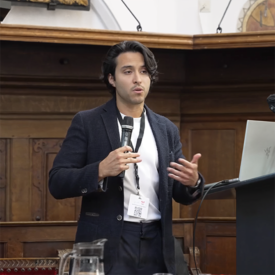 A Photo of Keynote Speaker Marco Antonio Alfaro Ruz