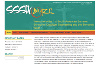 SSSW Brazil | Website Screenshot