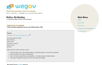 WeGov | Where eGovernment meets the eSociety
